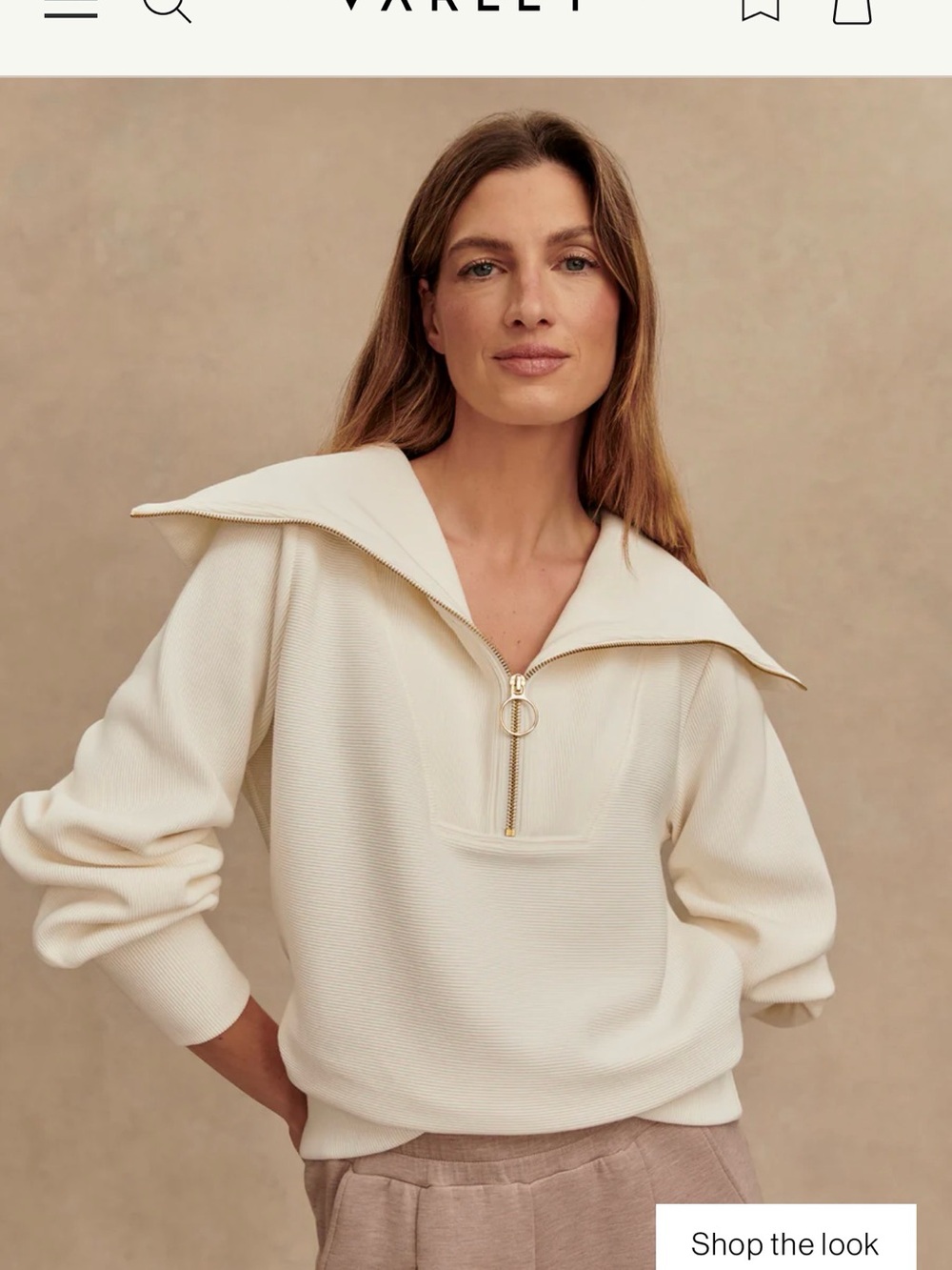 Varley Vine Half-Zip Pullover
